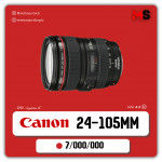 لنز حرفه ای کانن | Canon 24-105 F4  L II دست دوم