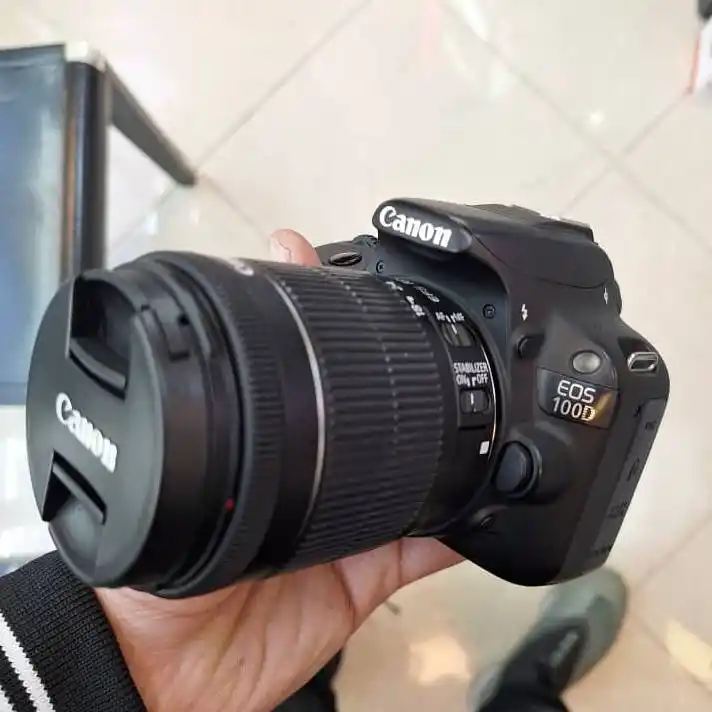 خرید دوربین کانن | Canon 100D+18-55mm STM دست دو