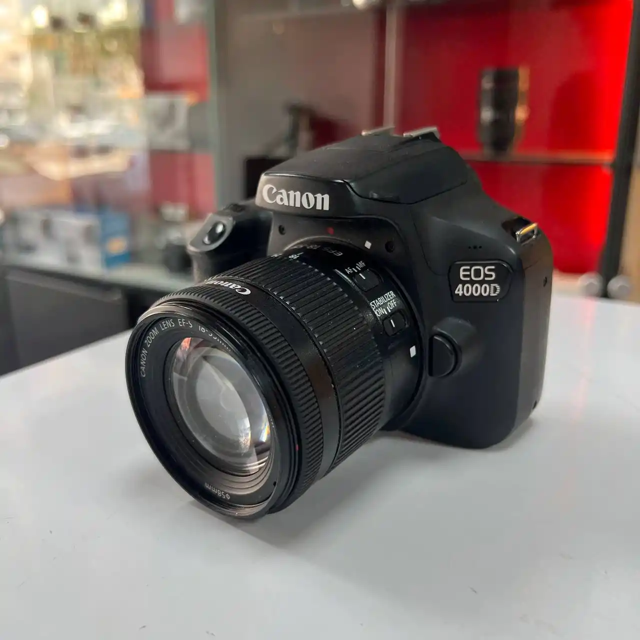 دوربین عکاسی کانن دست دوم Canon EOS 4000D+18-55mm (5K شات) دست دو