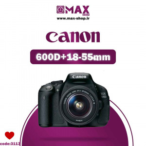 دوربین حرفه ای کانن |  Canon 600D +18-55mm