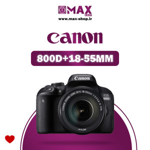 دوربین حرفه ای کانن | Canon 800D+18-55MM