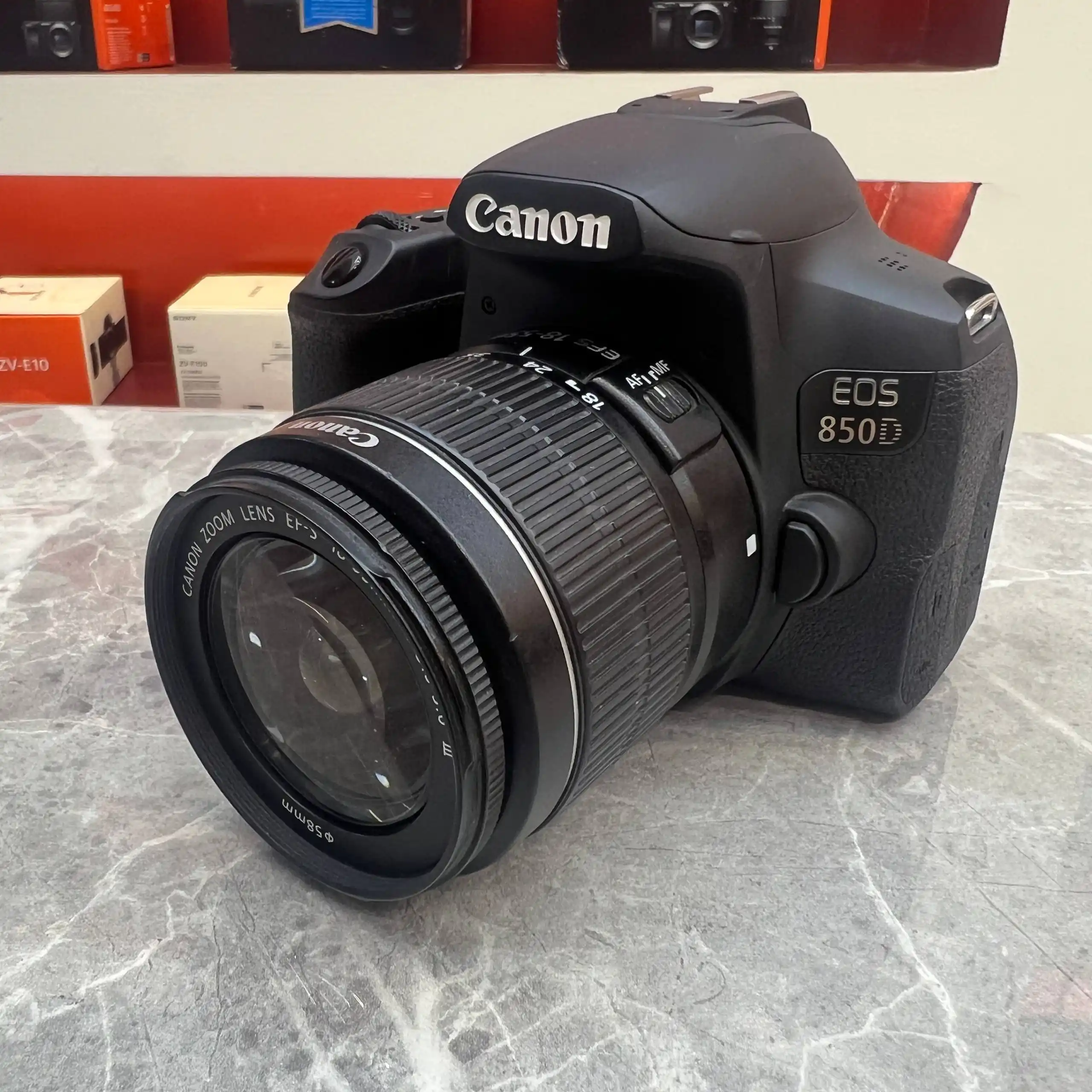 دوربین عکاسی کانن دست دوم Canon 850D+18-55mm دست دو