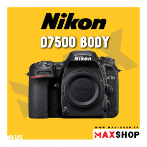 دوربین  حرفه ای نیکون |  Nikon D7500 body  دست دو