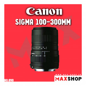 لنز حرفه ای سیگما برای کانن  | Sigma 100-300mm for canon   دست دو