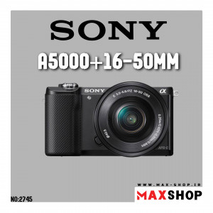 دوربین حرفه ای سونی | Sony alpha 5000+16-50mm دست دو