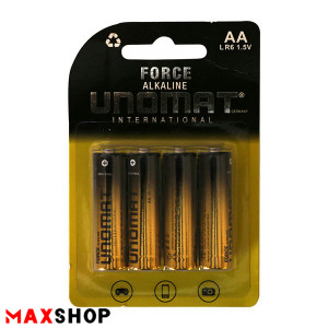 Alkaline Unmat 4-digit AAA battery