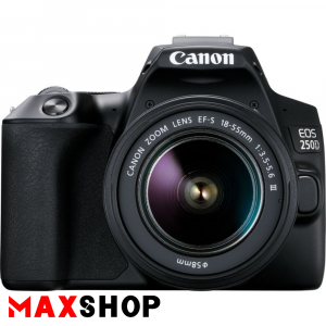 Canon EOS 250D DSLR Camera with 18-55mm III Lens