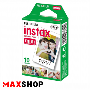 بسته 10 تایی کاغذ دوربین چاپ سریع Instax Mini طرح سفید