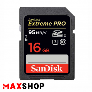 کارت حافظه SD سن دیسک ظرفیت 16 گیگابایت - سرعت 95
