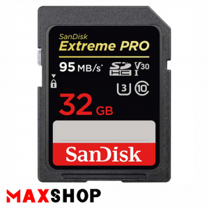 SanDisk 32GB Extreme Pro 95MB/s SD Card