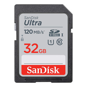 کارت حافظه SD سن دیسک ظرفیت 32 گیگابایت - سرعت 120