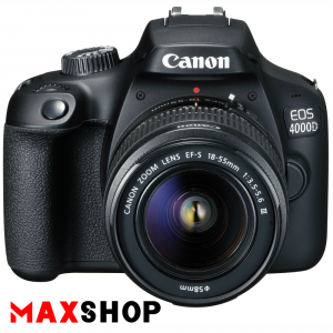 Canon EOS 4000D DSLR Camera with 18-55mm III Lens