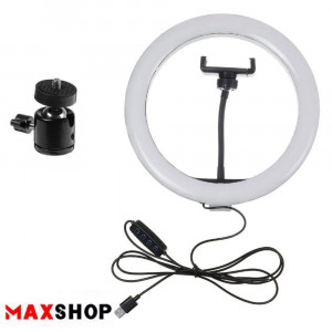 ring light HX-260 + Desktop tripod