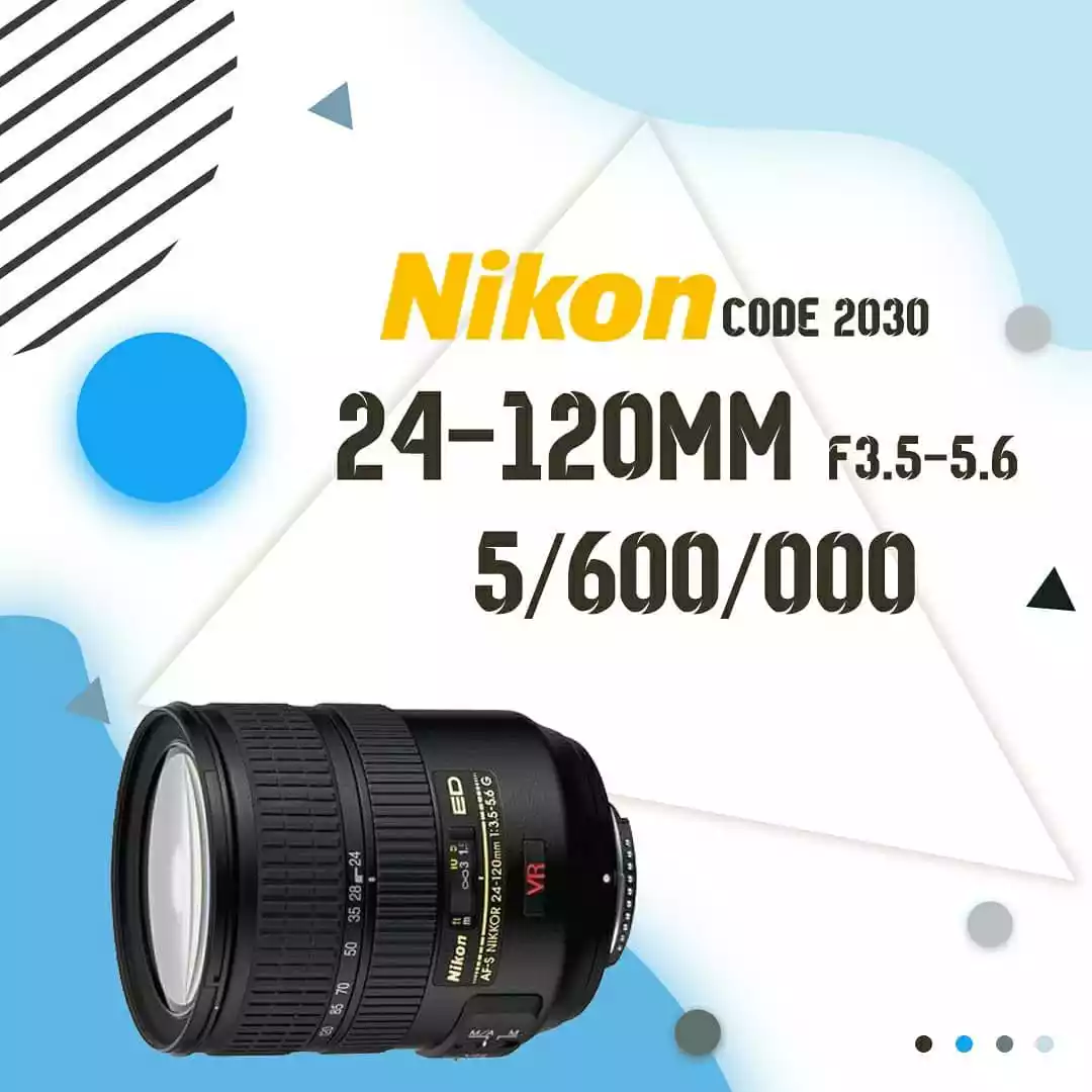 لنز نیکون 24-120 دست دو