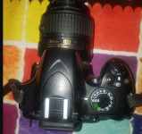 دوربین حرفه ای نیکون  Nikon D3200+18-55mm دست دوم