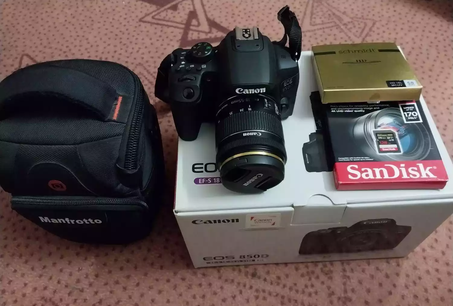 دوربین کنون d850 دست دو