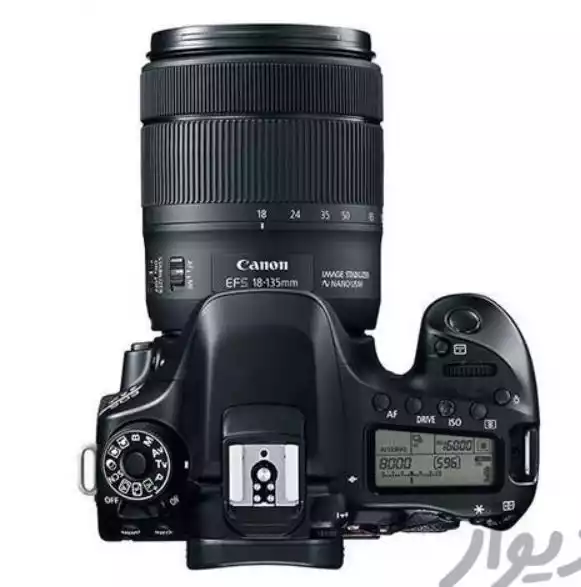 دوربین 80D با لنز 18.135 نانو خانگی دست دو