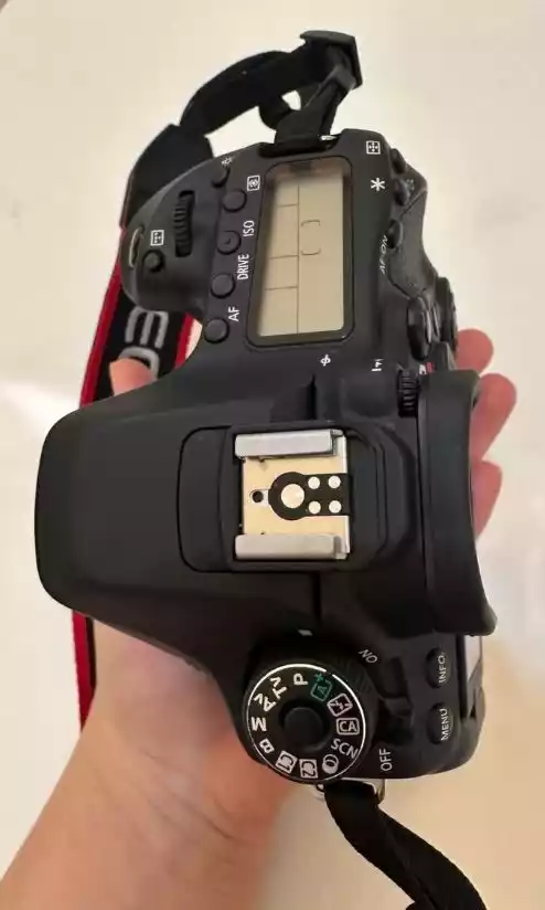 کنون 80d دست دو