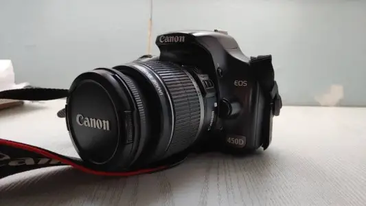 دوربین مبتدی کانن | Canon 450D+18-55mm دست دوم