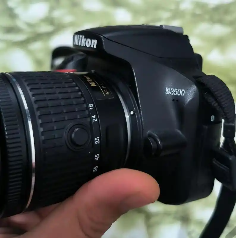 Nikon D3500 18-55 Lens دست دو