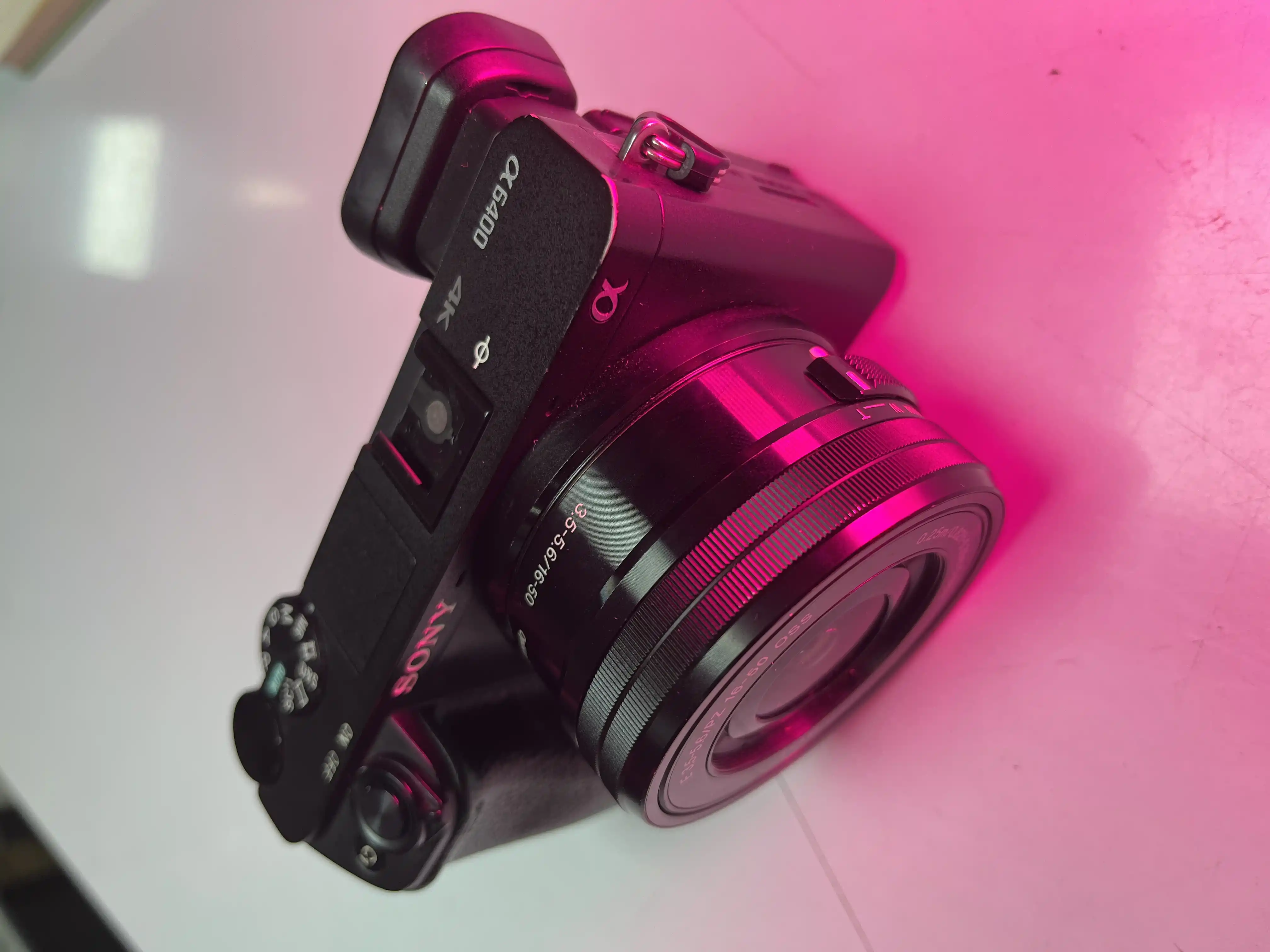 sony a6400+16-50mm دست دو