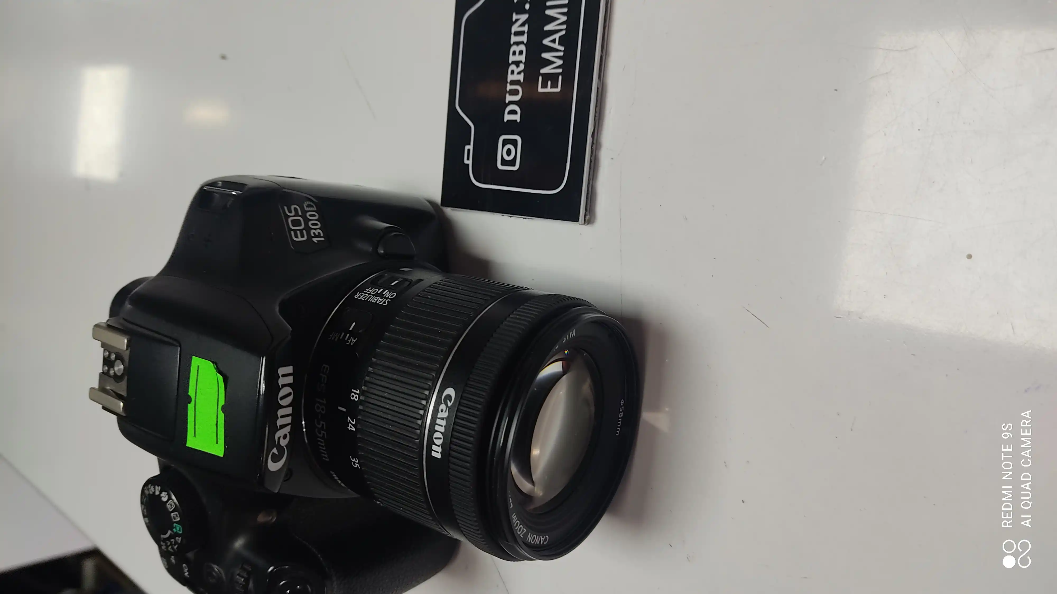 1300D canon+18.55 دست دو