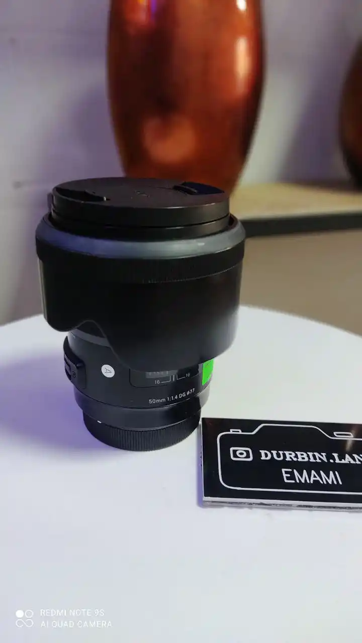 sigma canon 50f1.4 دست دو