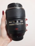 لنز نیکون AF-S Micro NIKKOR 105mm f/2.8G ED VR دست دوم