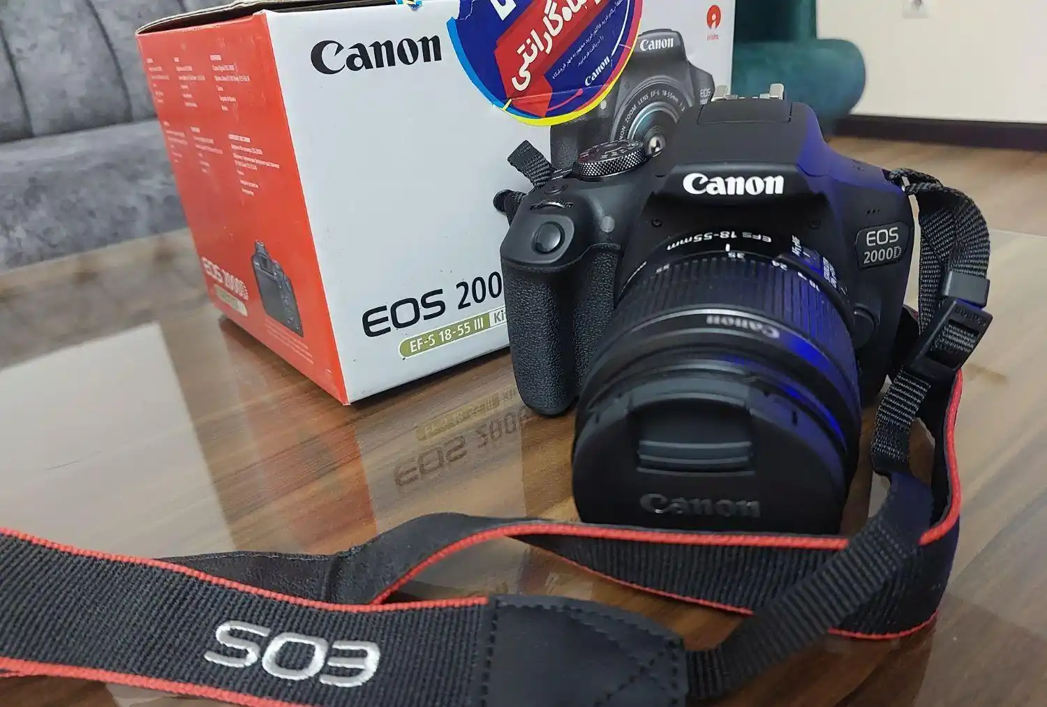 دوربین 2000 D دست دو