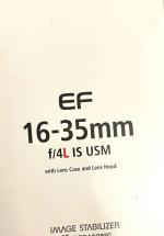 لنز کانن EF 16-35mm f/2.8L III USM دست دوم