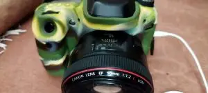 لنز حرفه ای کانن 50mm f1.2 میلیمتر دست دوم