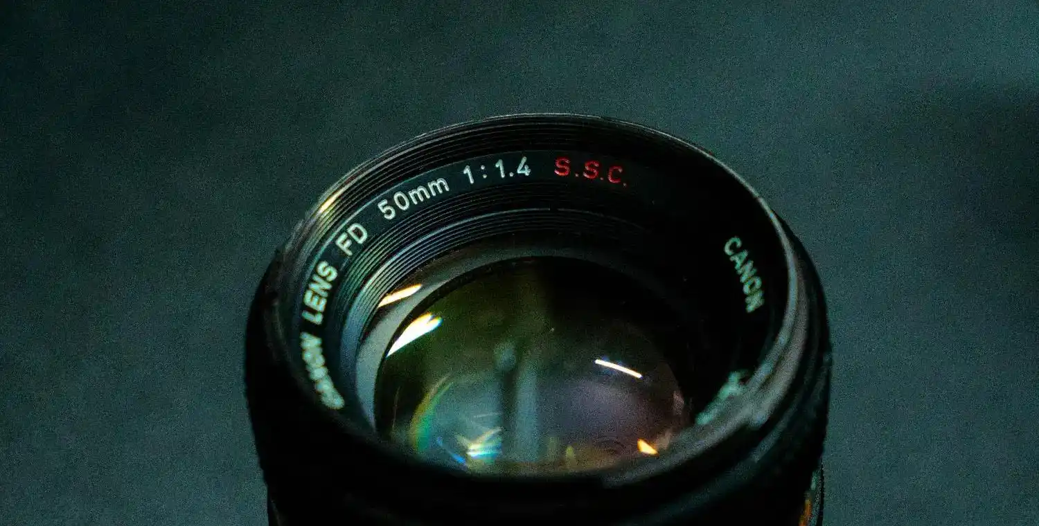 لنز Canon 50mm 1.4 S.S.C آنالوگ FD مانت سونی دست دو