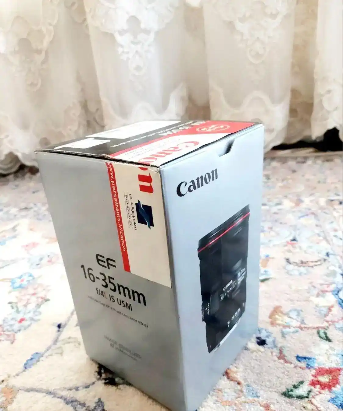 لنز کانن Canon EF 16-35mm f/4L IS USM دست دو