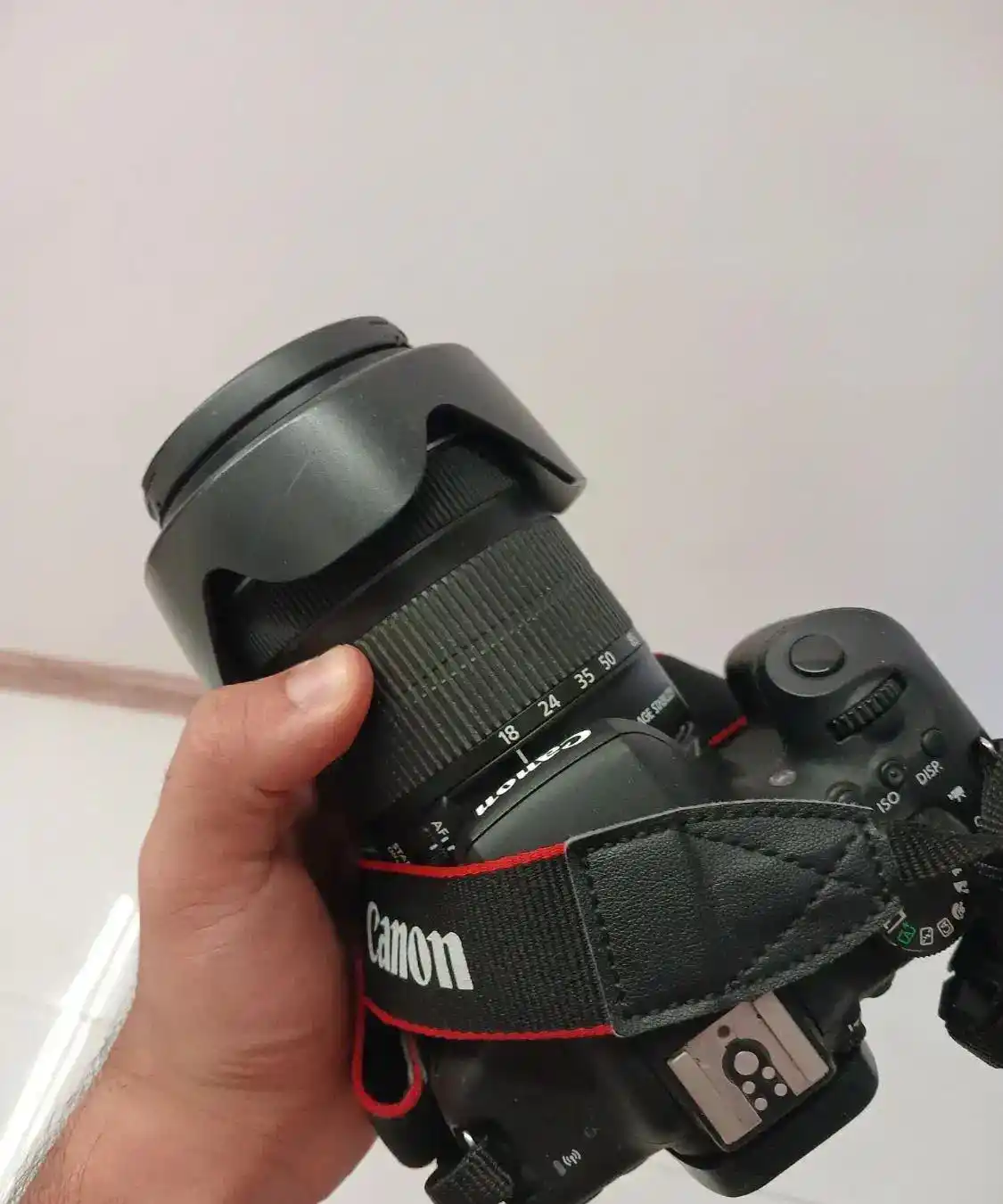 دوربین d750 کنون لنز  18 135 دست دو