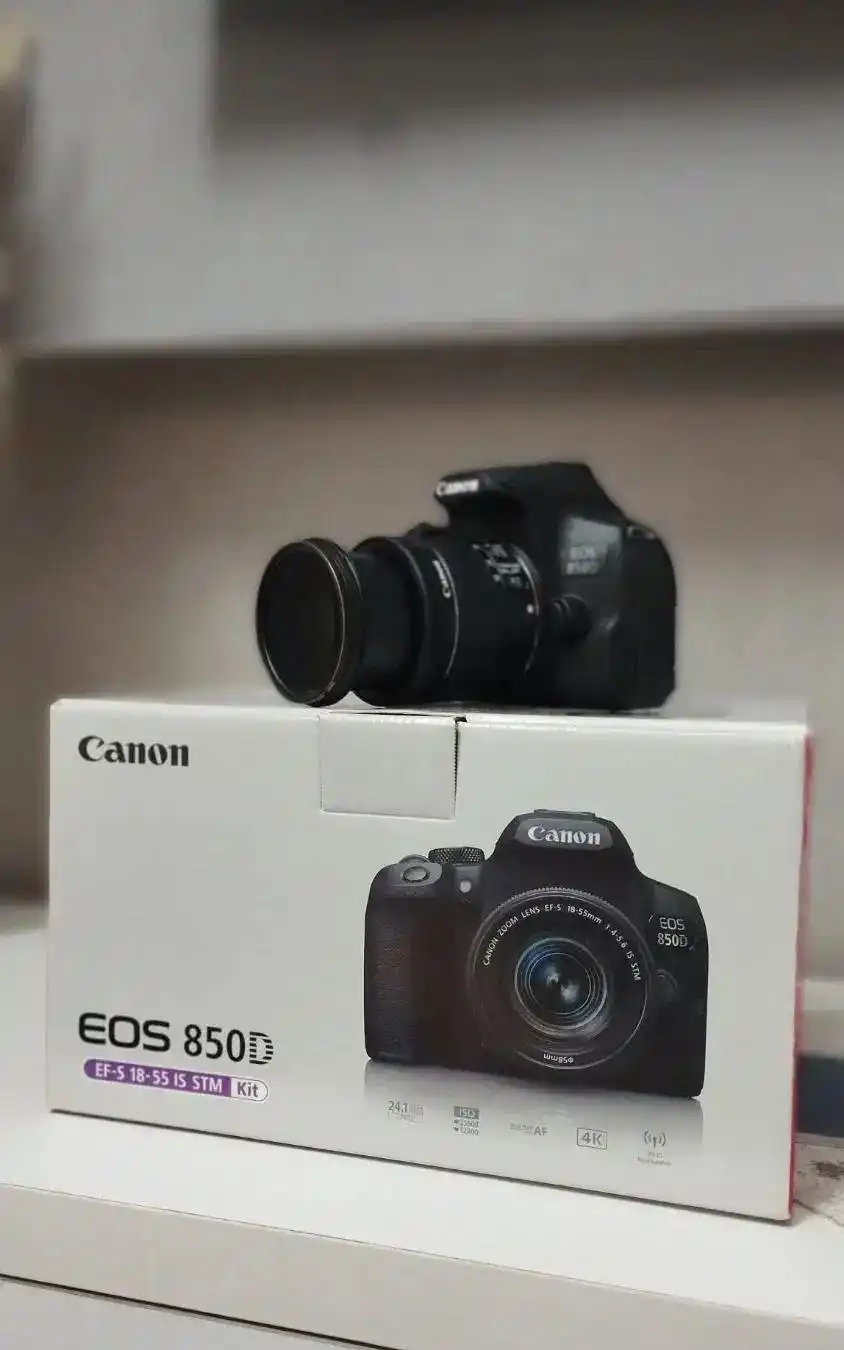 دوربین 850d در حد اک دست دو