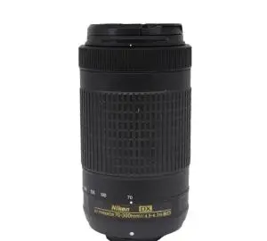 دوربین نیکون حرفه ای لنز زوم 70-300 دست دوم