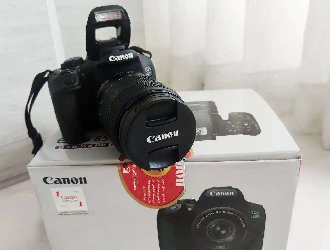 دوربین کانن 850d دست دو