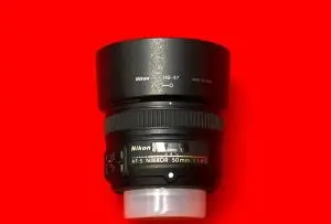 لنز نیکون 50mm 1.8G دست دوم