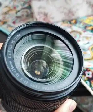 لنز حرفه ای کانن 18-135 میلیمتر دست دوم