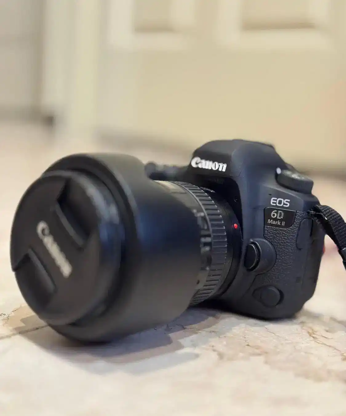 دوربین کنون 6dmark ii با لنز 24 105 دست دو