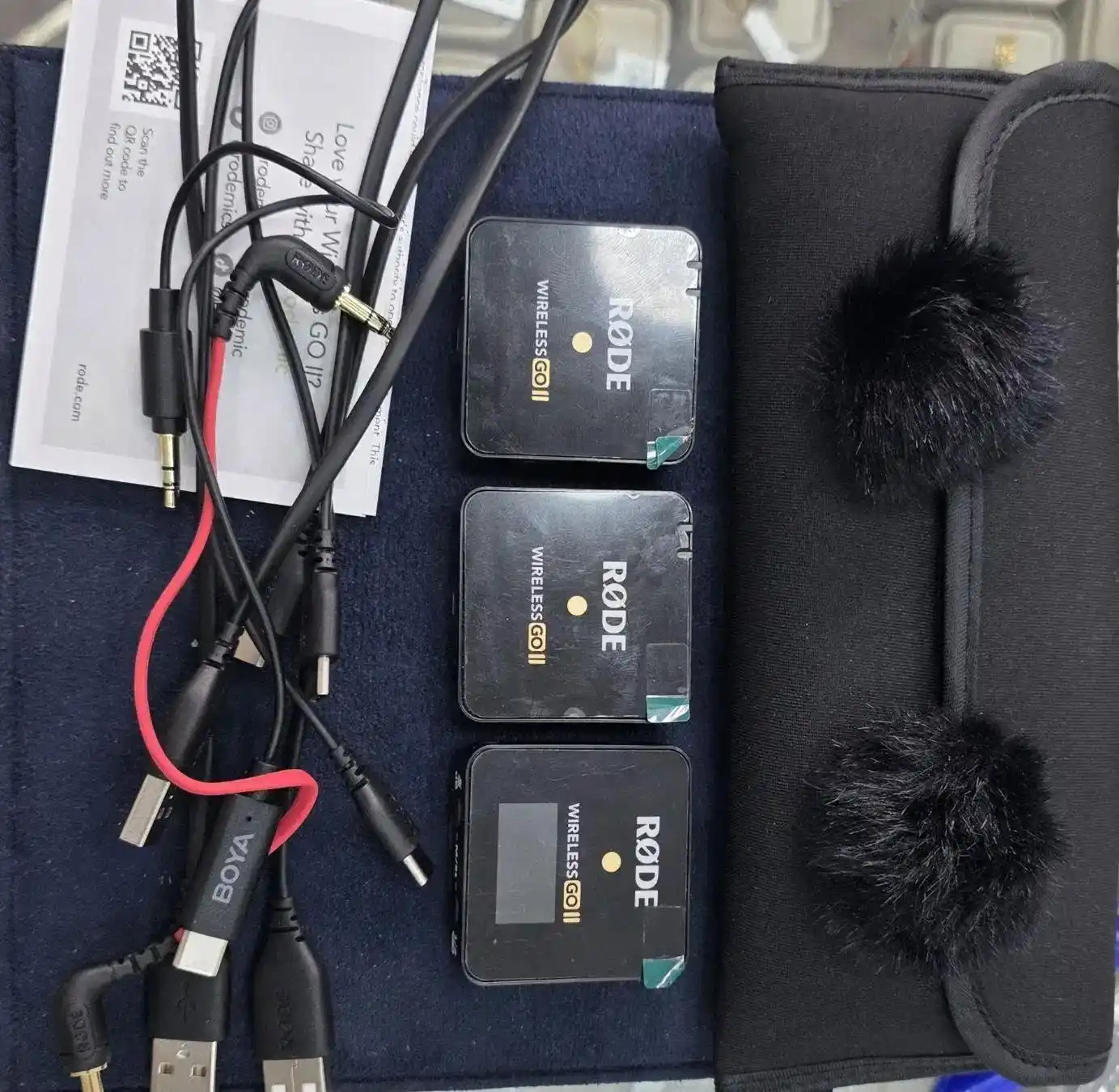 میکروفون rode go2 دست دو