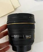 لنز سیگما 50mm f/1.4 DG برای کانن دست دوم