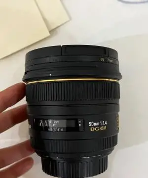 sigma canon 50f1.4 دست دوم