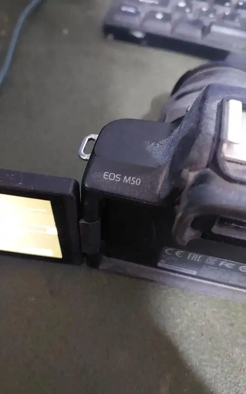 دوربین eos m50 دست دو