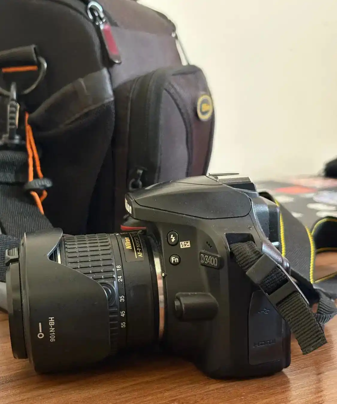 دوربین دیجیتال نیکون مدل D3400 به همراه لنز 18-55 دست دو