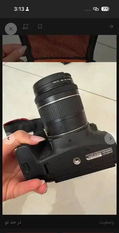 دوربین canon 850d دست دو