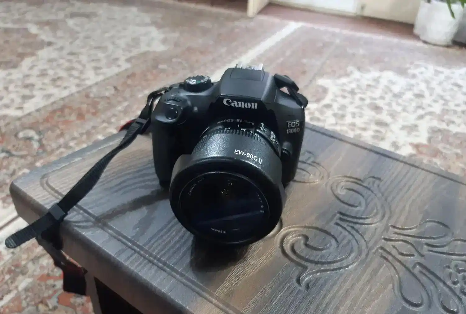 دوربین کنون مدل ۱۳۰۰d لنز ۵۵ دست دو