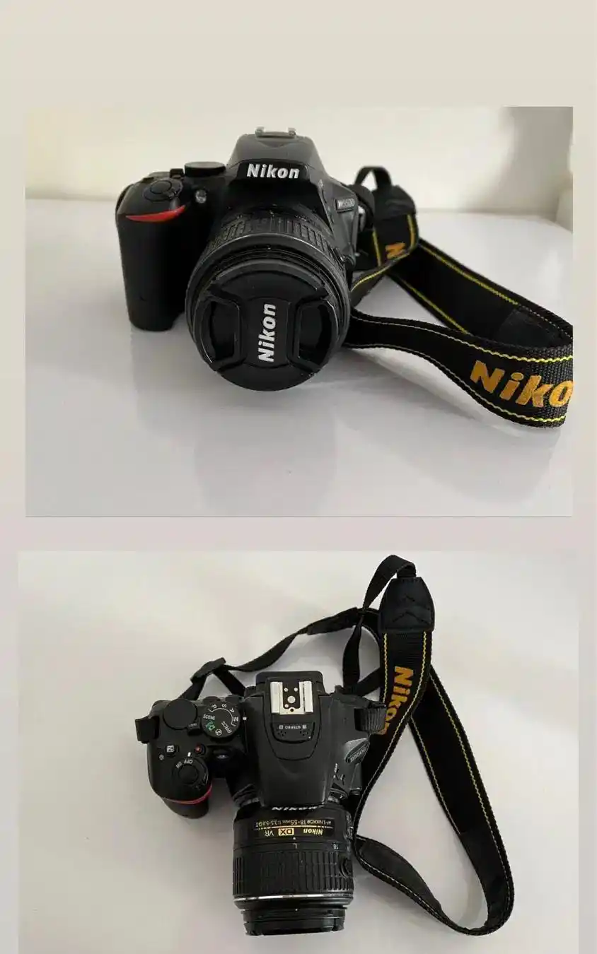 دوربین عکاسی حرفه ای نیکون دست دو