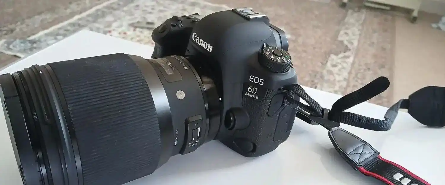 Canon 6dmarkii دست دو