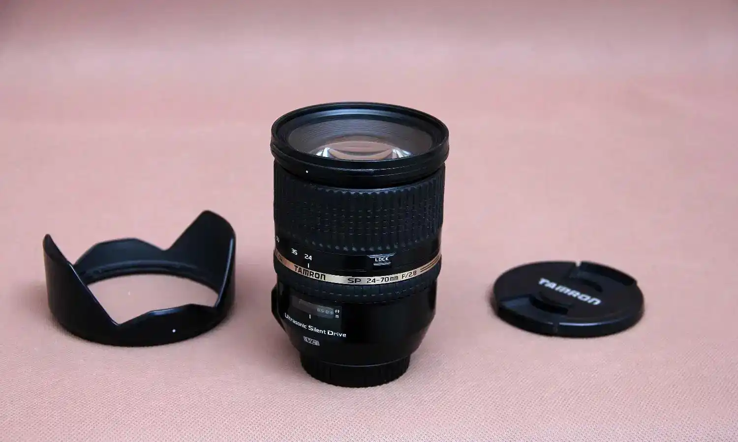 لنز  70-24 تامرون مانت کنون EF دست دو